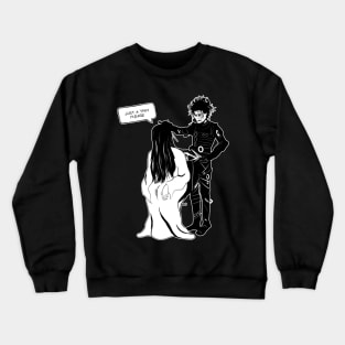 Samara and Edward funny halloween Crewneck Sweatshirt